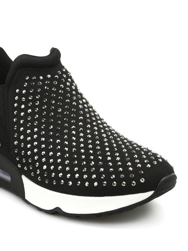 Lunar rhinestone trainers shop online: ASH
