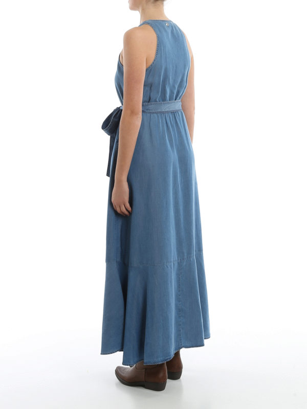 Maxikleid - Helles Jeansblau shop online: TWINSET