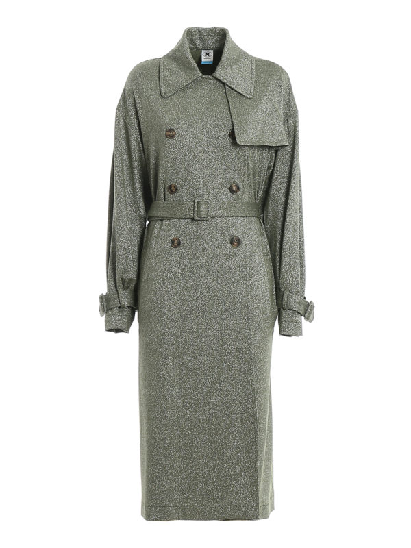 M MISSONI: トレンチコート - トレンチコート - 緑