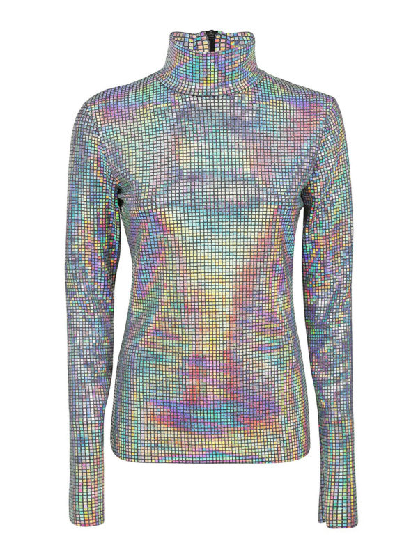 m.s.g.m.: Blouses - Blouse - Argent