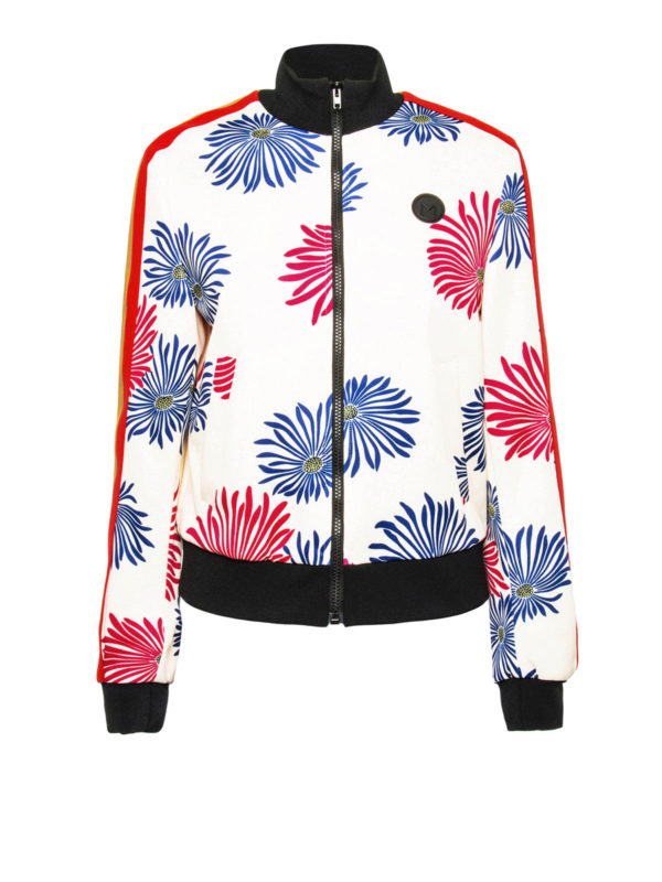 m.s.g.m.: Bomberjacken - Bomberjacke Fur Damen - Weiß