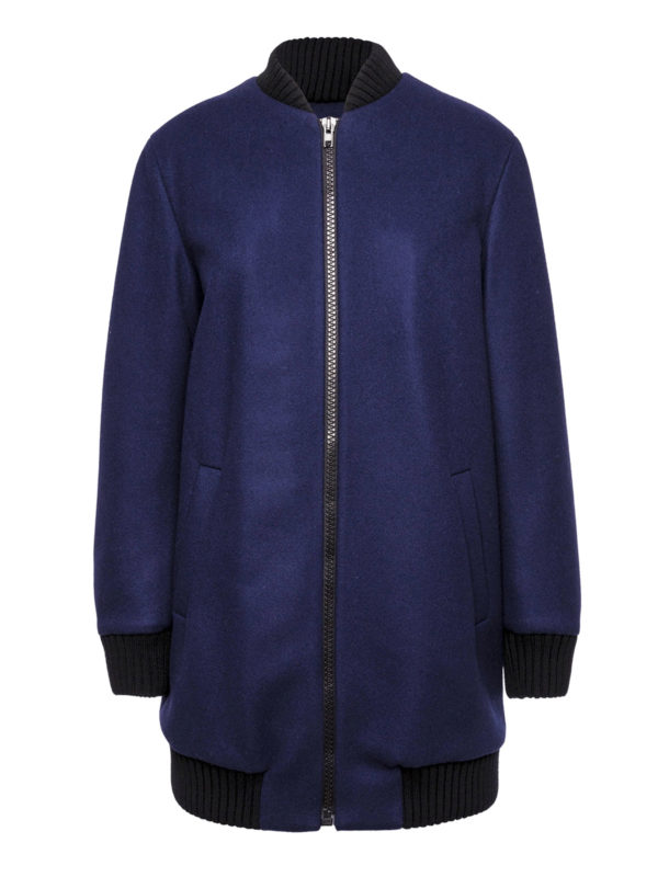 m.s.g.m.: bombers - Ruffled back detailed long bomber