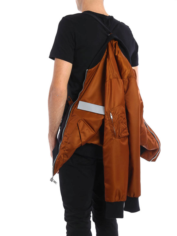 m.s.g.m. buy online Bomberjacke Fur Herren - Braun