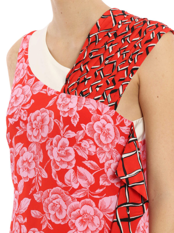 m.s.g.m. buy online Multi-printed maxi dress