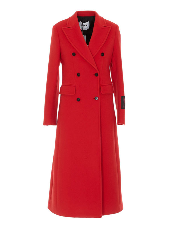 m.s.g.m.: Lange Mäntel - Langer Mantel - Rot