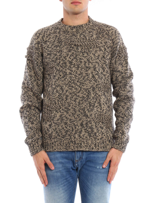 m.s.g.m.: Strickpullover mit Rundhalsausschnitt online - Pullover Mit Rundhalsausschnitt