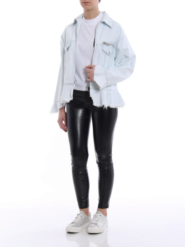MSGM デニムジャケット M&M CUSTOM PERFORMANCE - DENIM 2ND JKT (×MASSES) (INDIGO