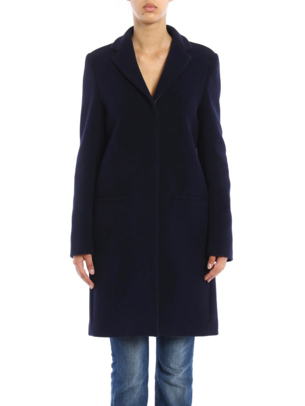 m.s.g.m.: ニーレングスコート online - 膝丈コート レディース - ブルー