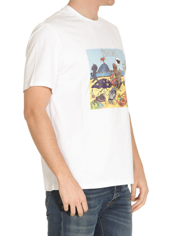 m.s.g.m.: T-shirts online - T-Shirt - Weiß