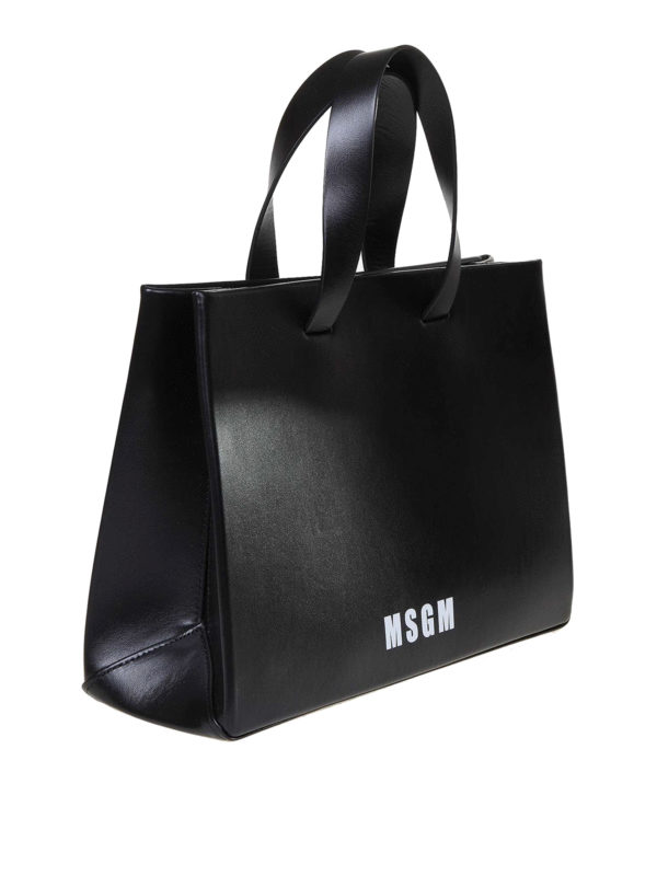 トートバッグ MSGM Woman Tote bags Black 3540MZ32654 99 MSGM Outlet: Tote bags woman - Black | MSGM tote bags