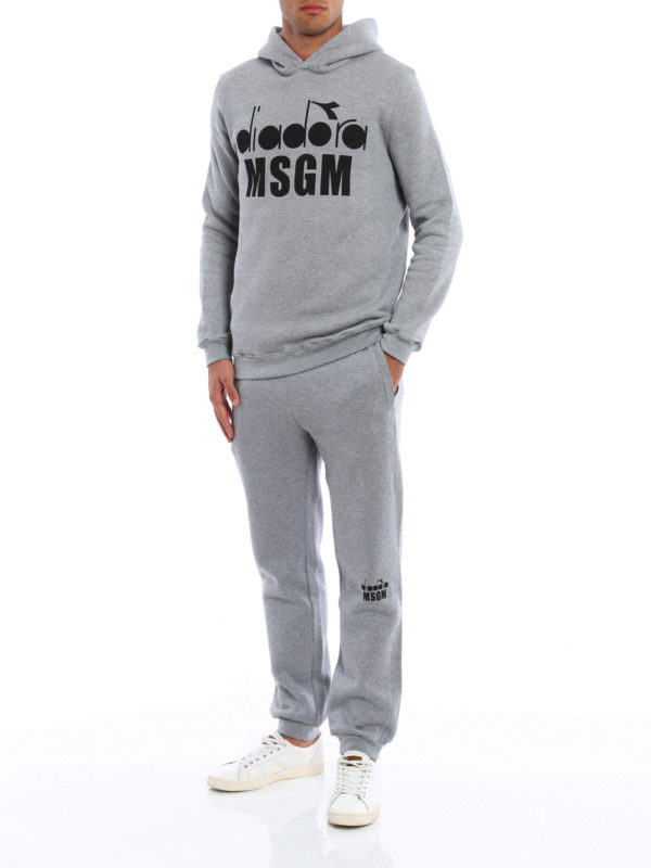 m.s.g.m.: tracksuit bottoms online - Diadora MSGM trousers