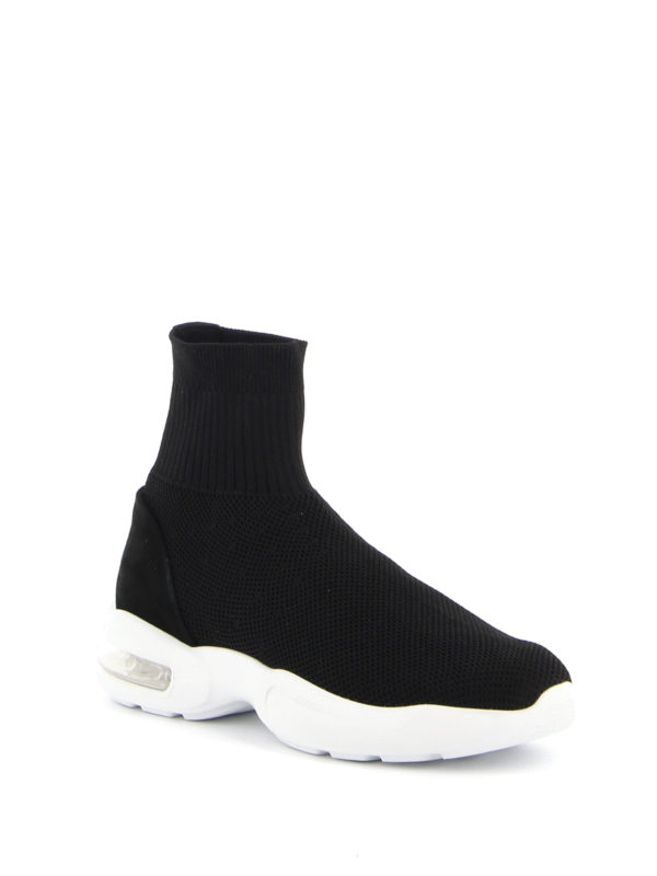 m.s.g.m.: sneakers online - Sneaker a calza con stampa logo