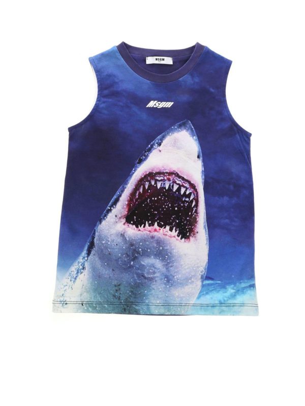 m.s.g.m.: Tops & Chemises - Top - Bleu