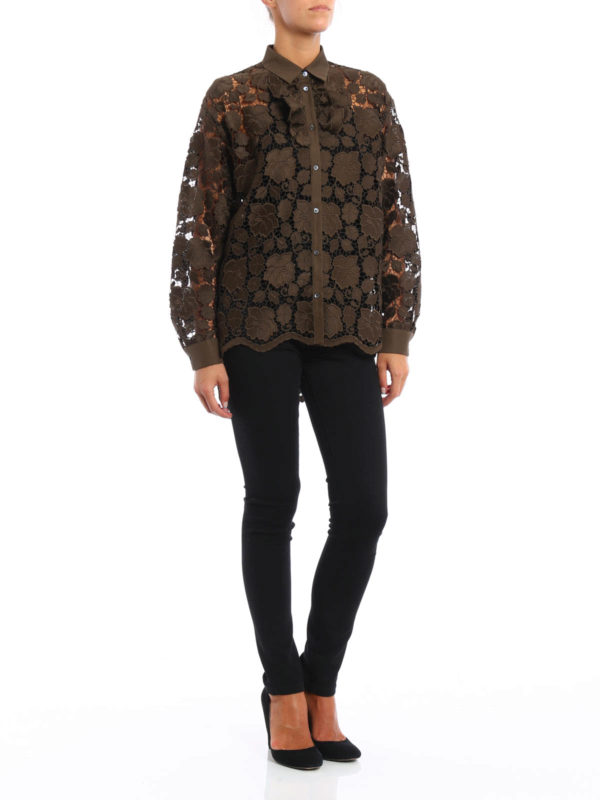 Macramé shirt shop online: N°21