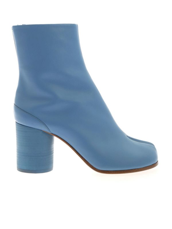 Maison Margiela: Stiefeletten - Stiefeletten - Hellblau