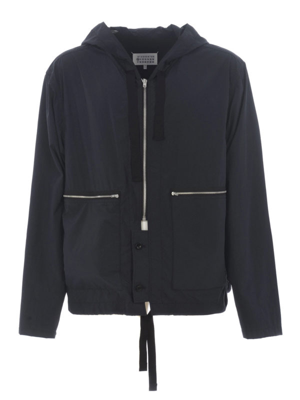 Maison Margiela: casual jackets - Recycled nylon jacket