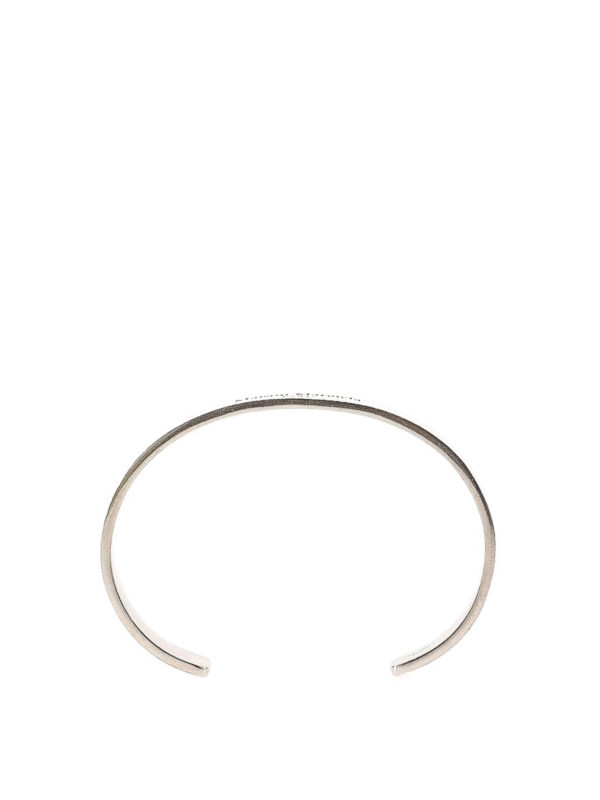 Maison Margiela: Bracelets & Bangles online - Logo engraved bracelet
