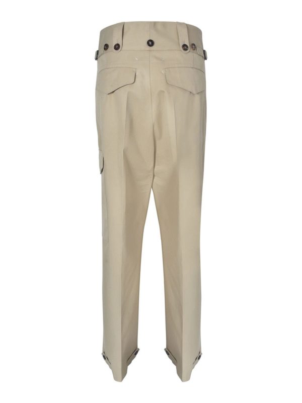 Maison Margiela: カジュアルトラウザー online - カジュアルパンツ - ベージュ