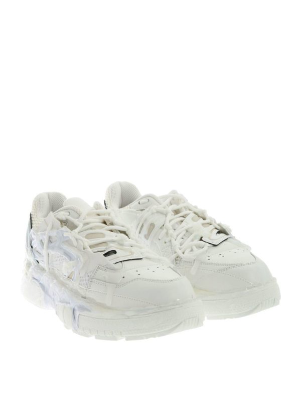 Maison Margiela: trainers online - Fusion Low-top sneakers in white