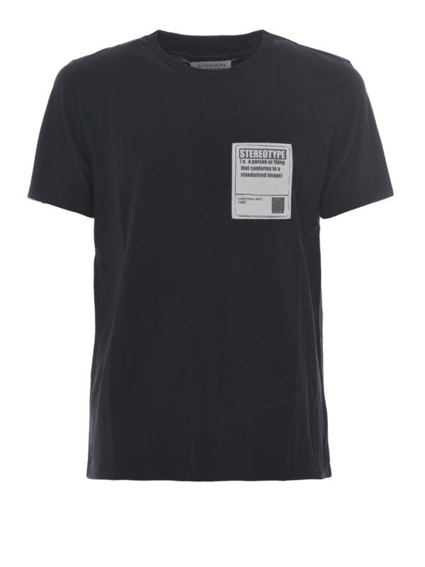 Maison Margiela Stereotype T-shirt - Black | S50GC0499S22533900