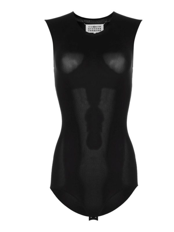 Maison Margiela: Tops und Tank Tops - Top - Schwarz