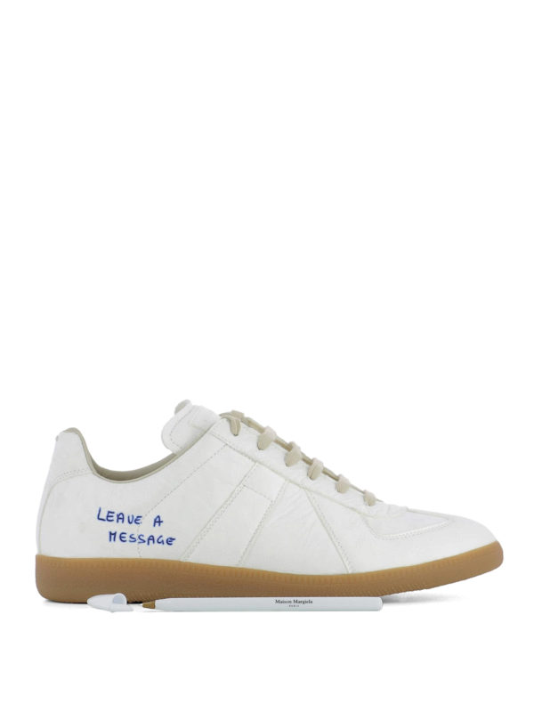 Maison Margiela: Sneaker - Sneaker - Weiß