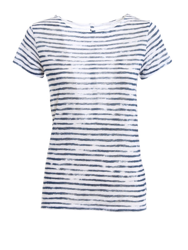 Majestic Filatures: T-shirts - T-Shirt - Gemustert