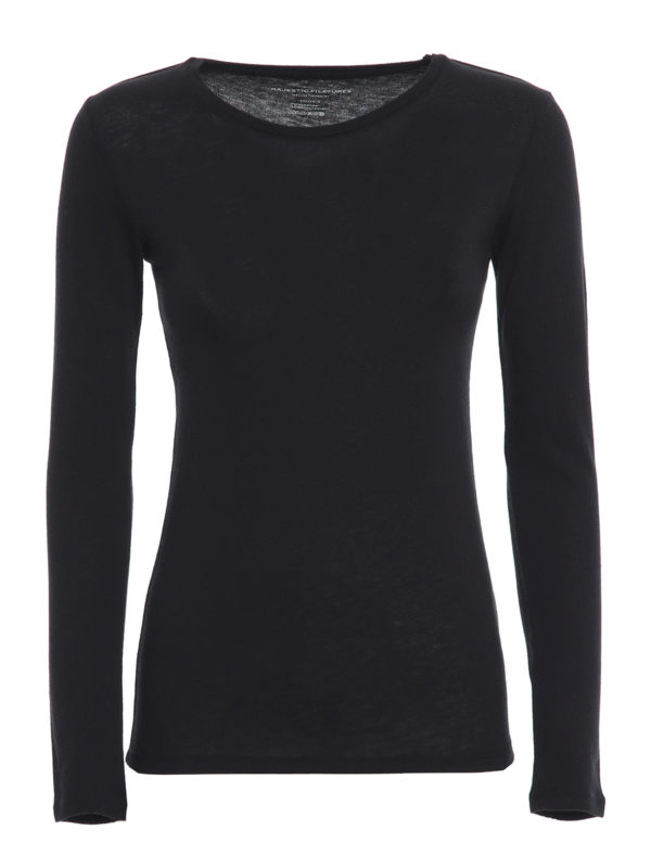 Majestic Filatures: t-shirts - Cashmere blend T-shirt