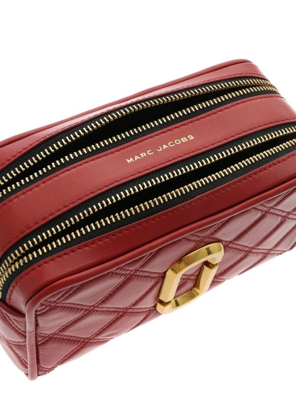 MARC JACOBS buy online The Quilted Softshot 21 bag in red