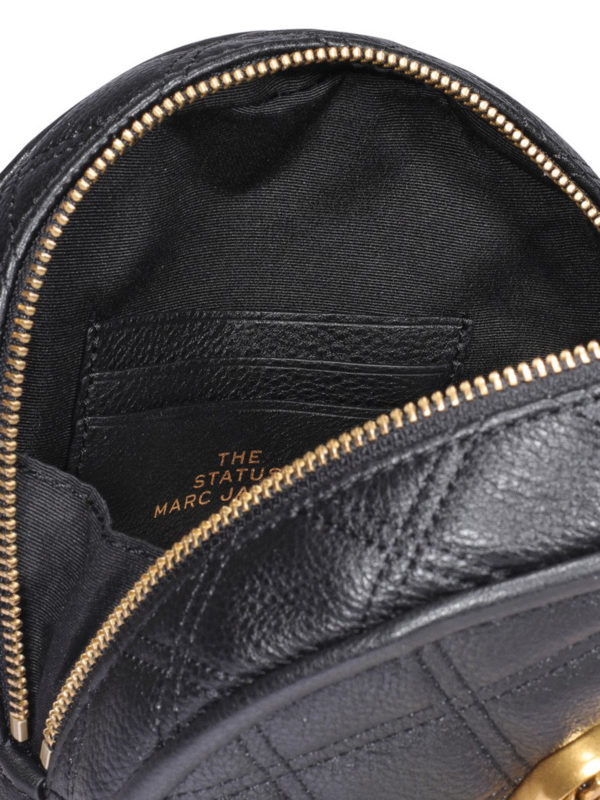 The Status Round leather cross body bag