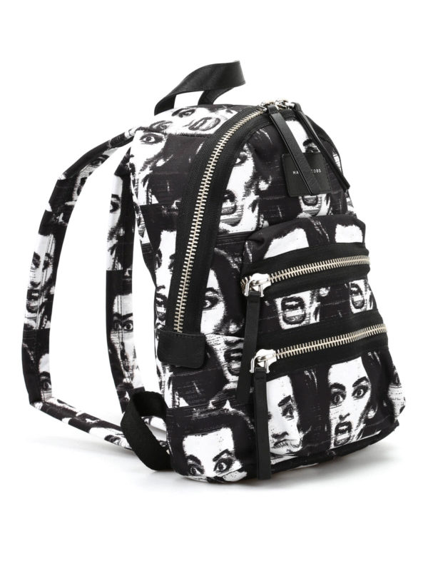 Backpacks Marc Jacobs - Biker mini printed backpack - M0008301002