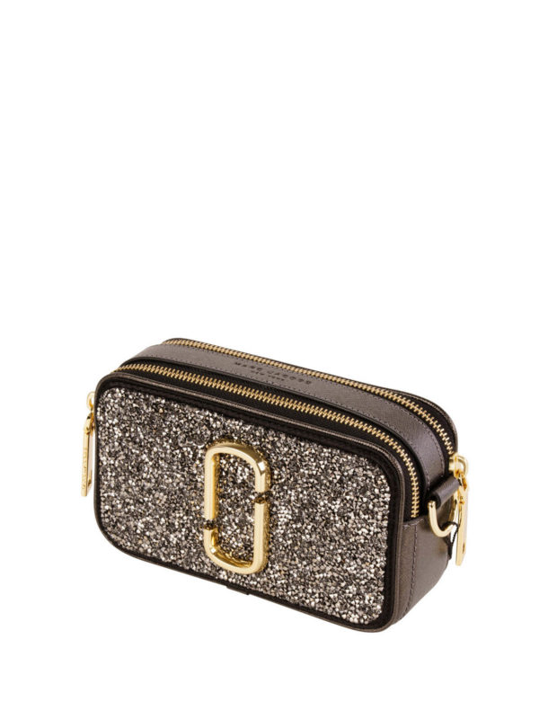 MARC JACOBS: borse a tracolla online - Borsa Snapshot Double Take piccola