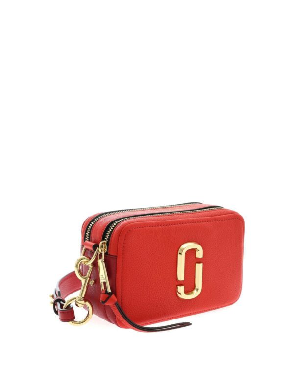 MARC JACOBS: cross body bags online - Softshot shoulder bag in red