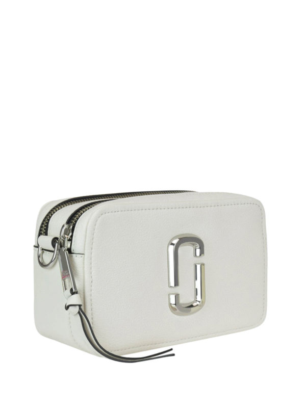 Cross body bags Marc Jacobs - The Softshot 21 white crossbody bag -  M0014591278