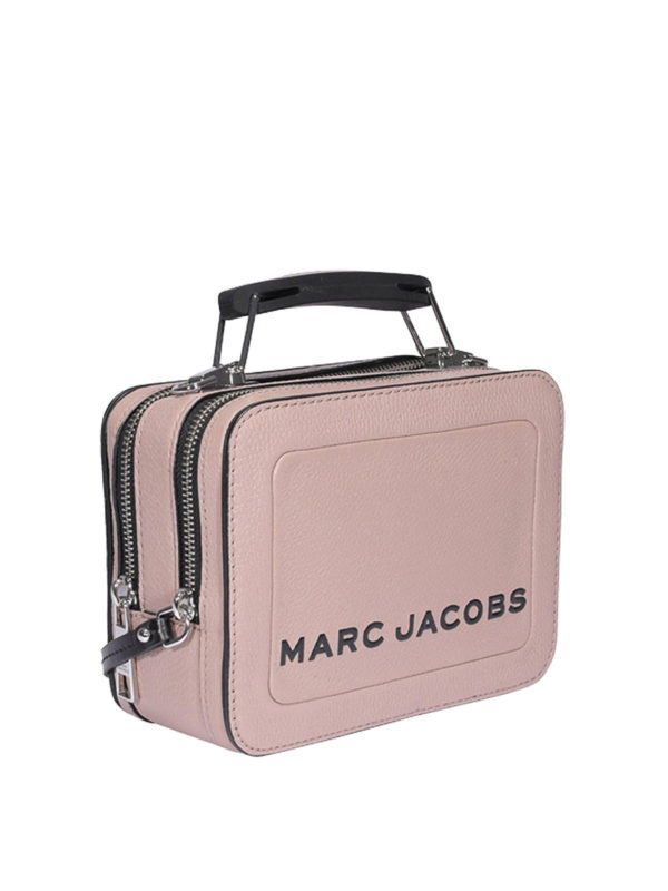 MARC JACOBS: Bolsas bandoleras online - The Textured Mini Box - Beis