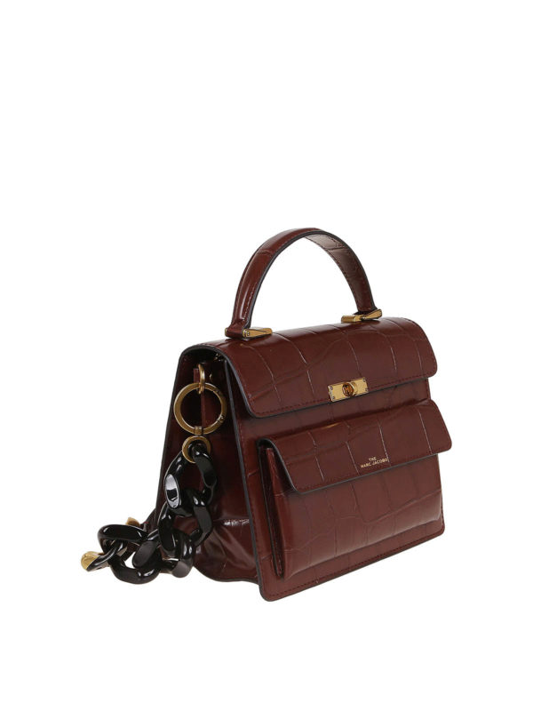 MARC JACOBS: shoulder bags online - The Uptown Croc bag