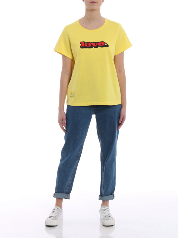 MARC JACOBS: T-shirts online - T-Shirt - Gelb