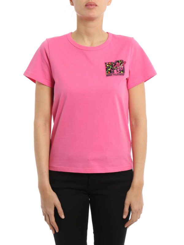MARC JACOBS: t-shirts online - MTV patch T-shirt