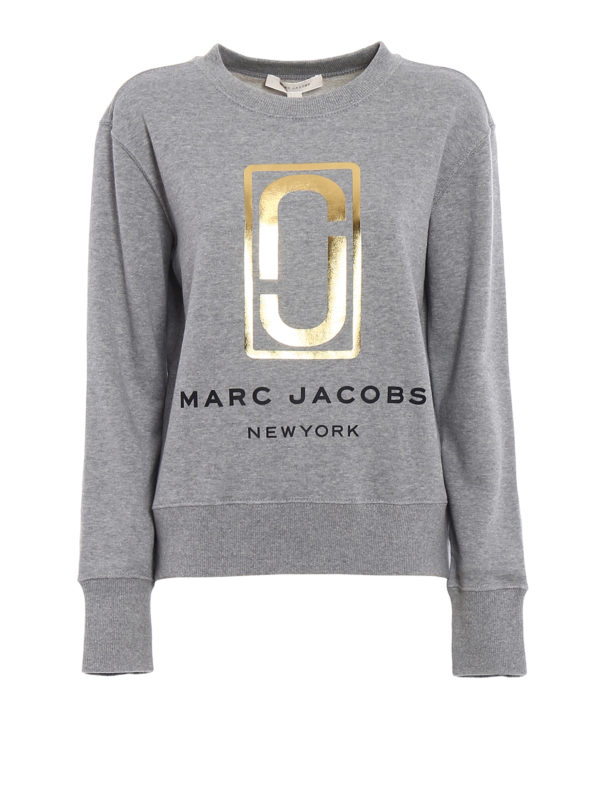 MARC JACOBS: Sudaderas y suéteres - Sudadera - Gris