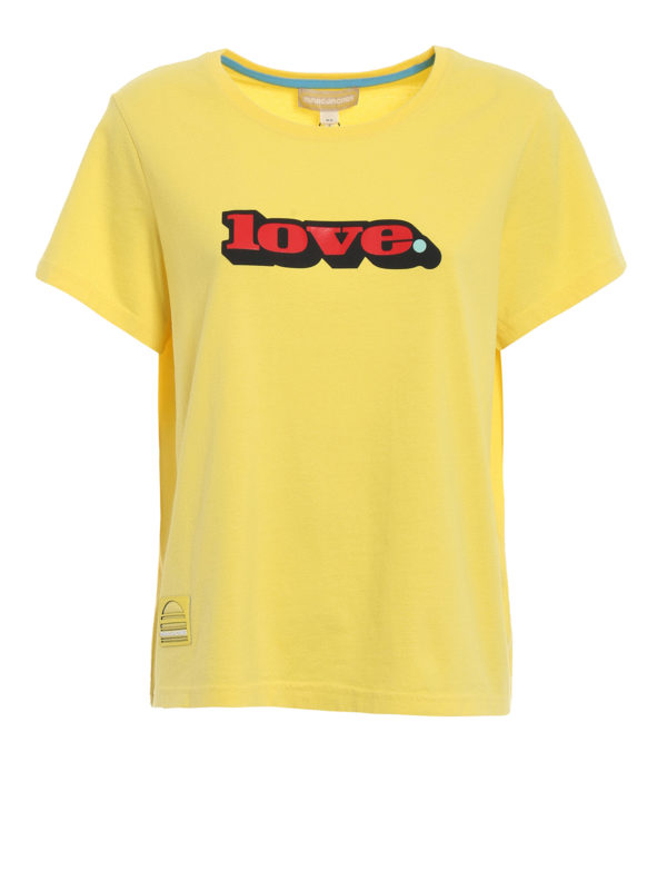 MARC JACOBS: T-shirts - T-Shirt - Gelb