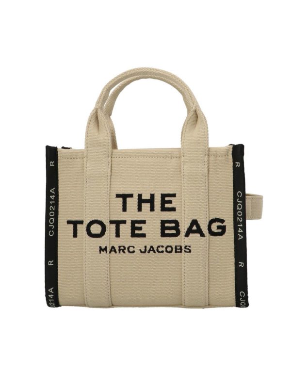 MARC JACOBS: totes bags - Traveler Tote mini in beige