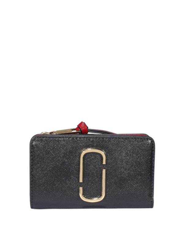 MARC JACOBS: Carteras y monederos - The Snapshot Compact - Negro