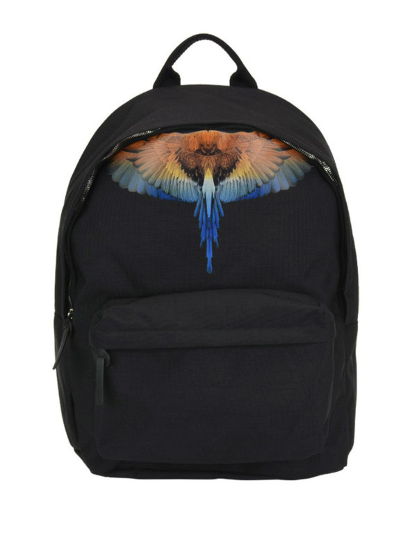 Marcelo Burlon: backpacks - Wing multicolour print backpack