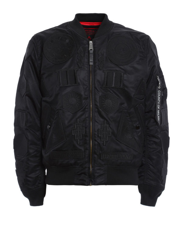 Marcelo Burlon COUNTY ナイロンジャケット Sサイズ MARCELO BURLON X KAPPA Zip Track Jacket, Black – OZNICO