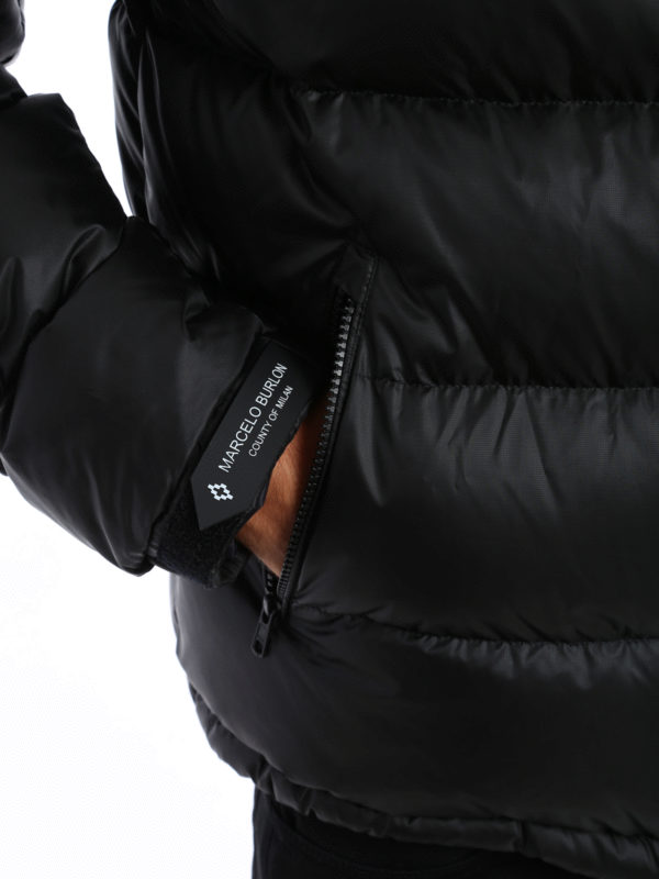 Marcelo Burlon buy online Daunenjacke - Schwarz