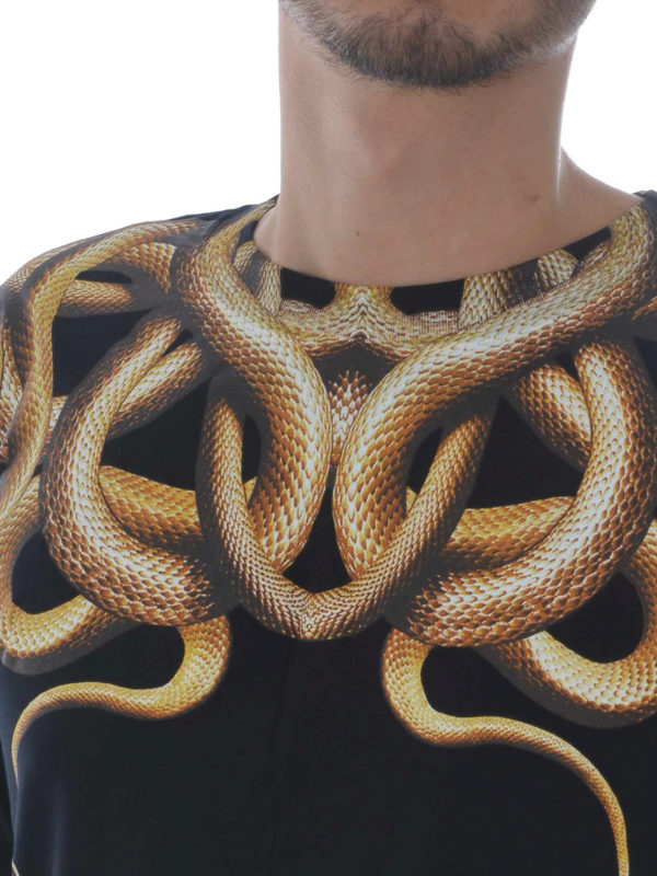 Marcelo Burlon County Of Milan Snakes black T-shirt