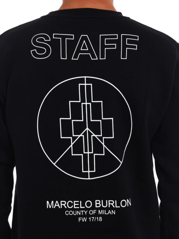 Marcelo Burlon buy online Sudadera - Staff