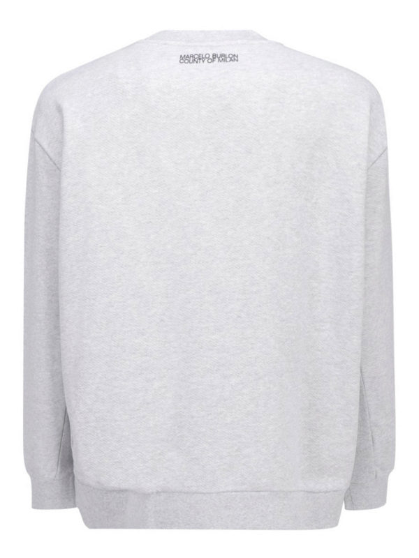 Marcelo Burlon County Of Milan: Felpe e maglie online - Felpa in cotone mélange