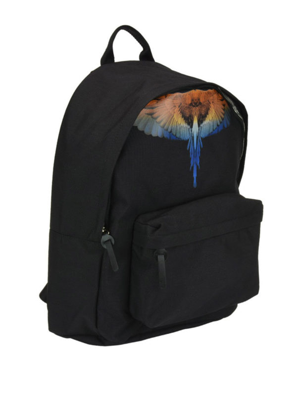 Marcelo Burlon: backpacks online - Wing multicolour print backpack