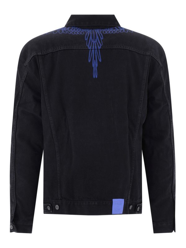 Marcelo Burlon County Of Milan Pictorial Wings denim jacket